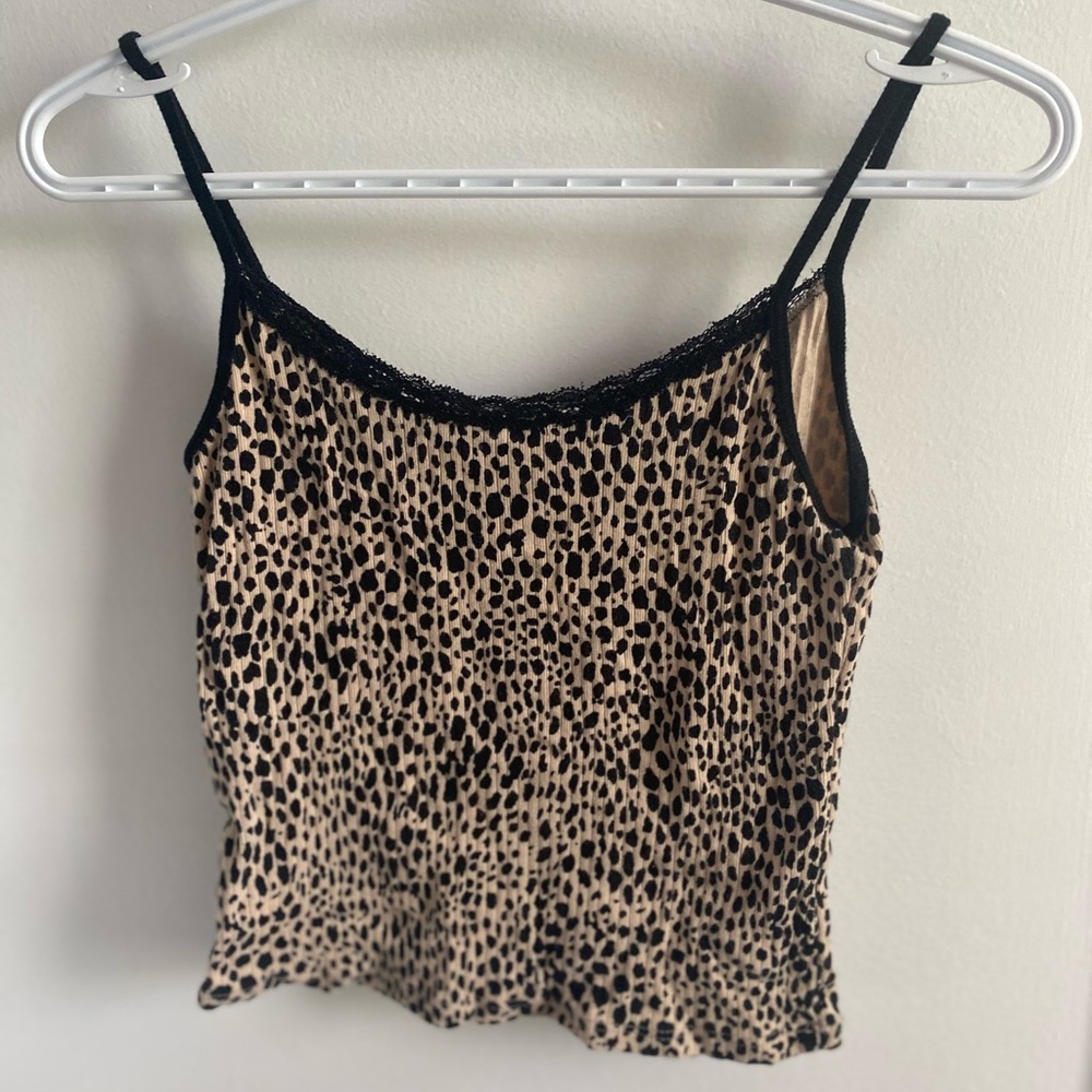 Brandy Melville Cheetah Tank Top
